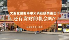 曾經火遍全國的串串香火鍋，在疫情的重擊下還有發財的機會嗎？